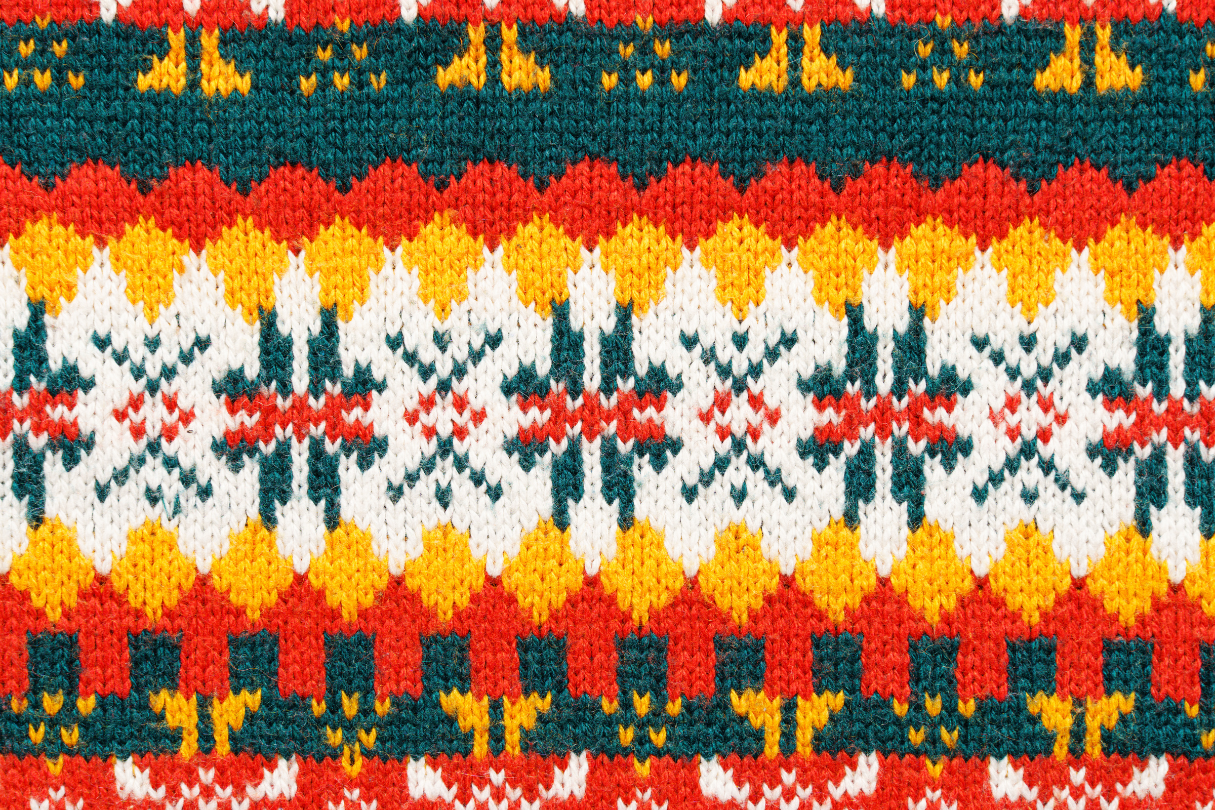 Colorful christmas sweater texture
